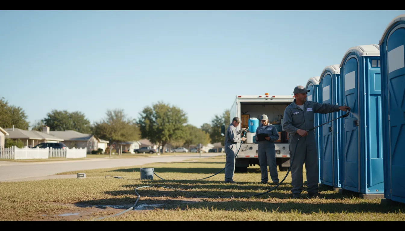 Long-Term Portable Toilet Rental in Foster, OK near me